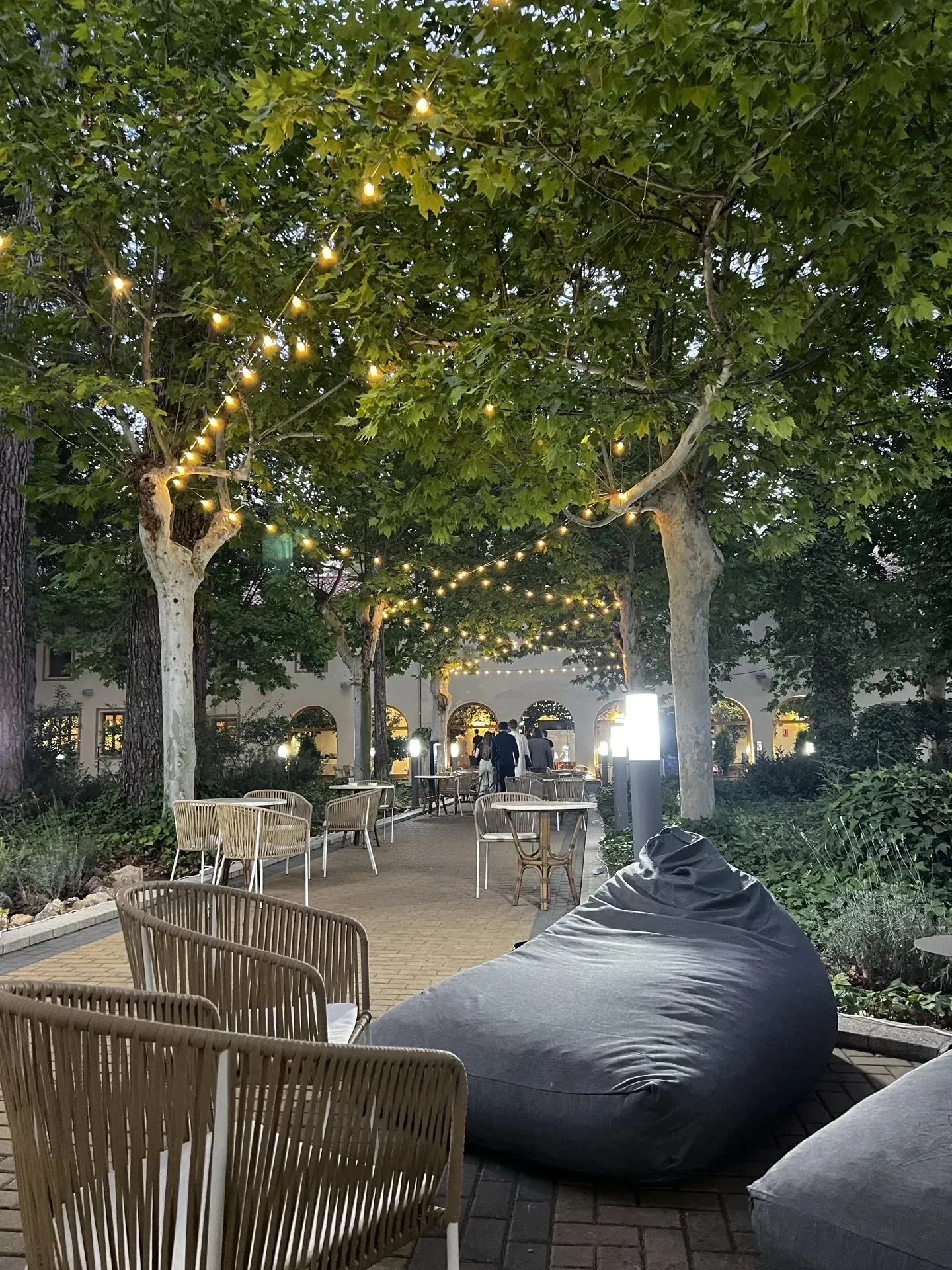 Terraza exterior de Progevita